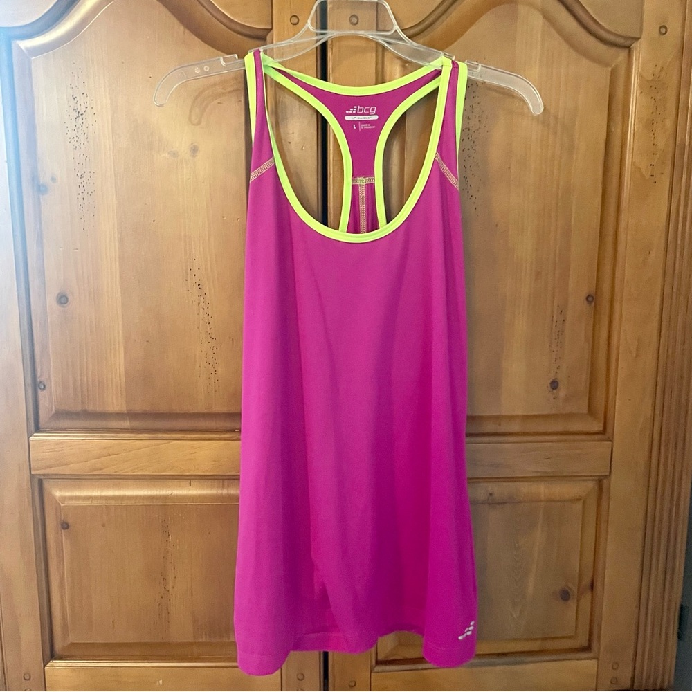 Magenta BCG Running Tank